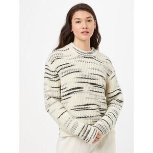 Samsoe Samsoe Lyla Space Dye Wool Blend Crewneck Sweater Size M NWOT